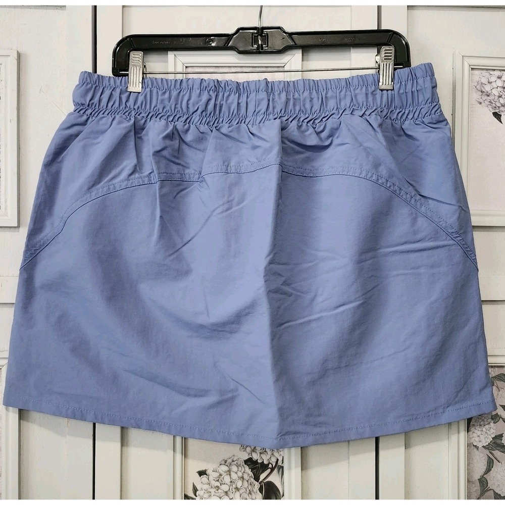 BORN Outdoor Skort Womens X Large Blue‎ Hiking Wind Water Resistant Pockets NWT - Picture 4 of 10